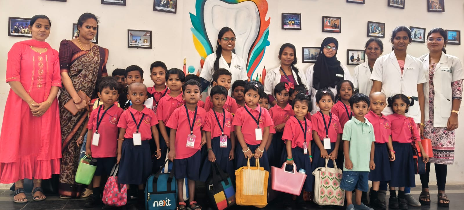 School pink uniform scholars