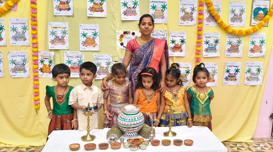Traditional Pongal Harvest Festival